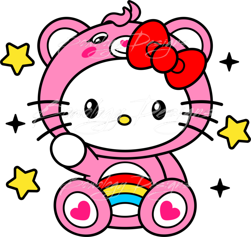 Hello Kitty Care Bear